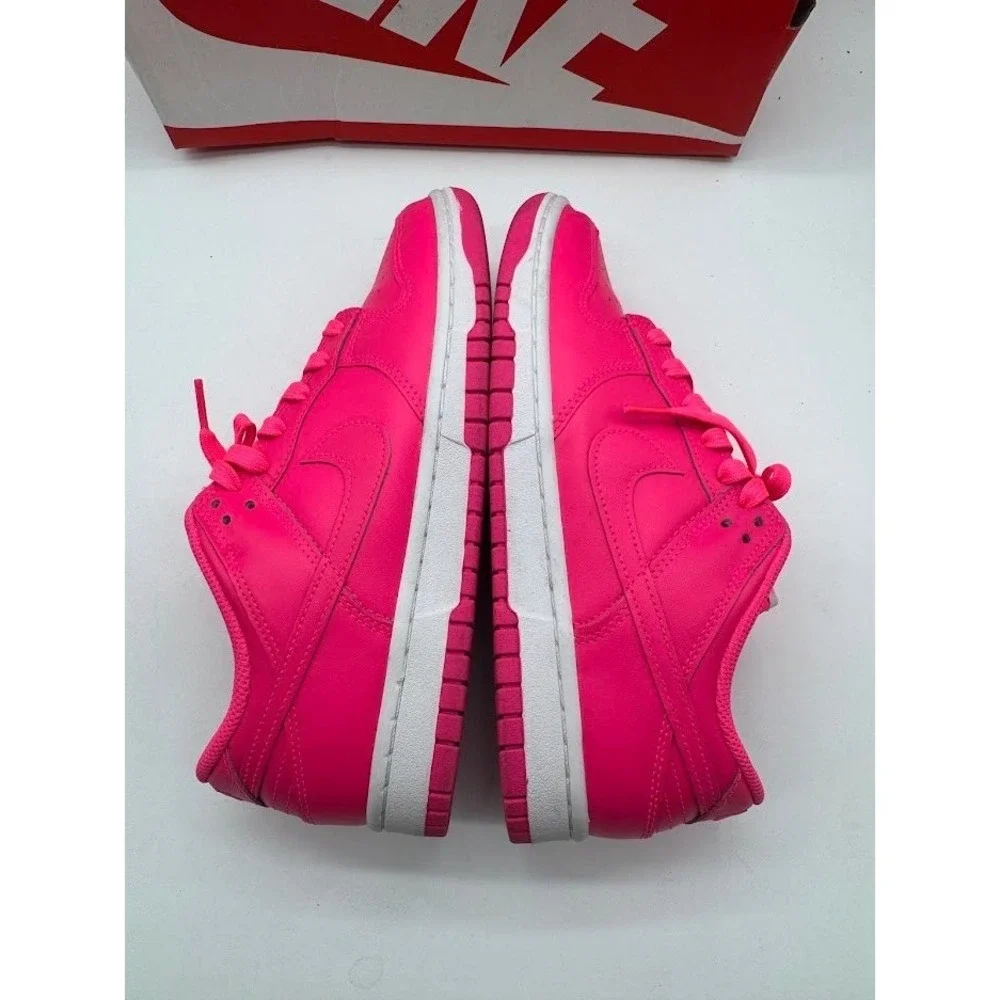 Nike Dunk Low Active Fuchsia Pink White DZ5196-600 Womens 9 Sneakers